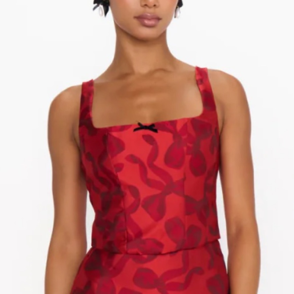 NWT!!! Show Me Your Mumu Kendra Top Bow What Fun
